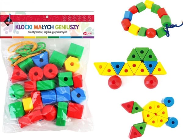 Geometriset rakennuspalikat 62 osaa