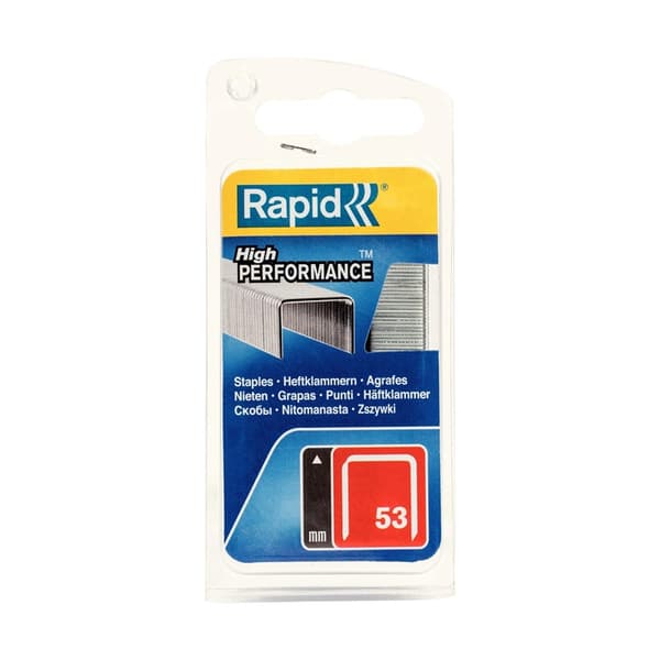 Rapid Rapid Tyndtråds hæfteklammer nr. 53 (12 mm) - 1080 stk ADMTools
