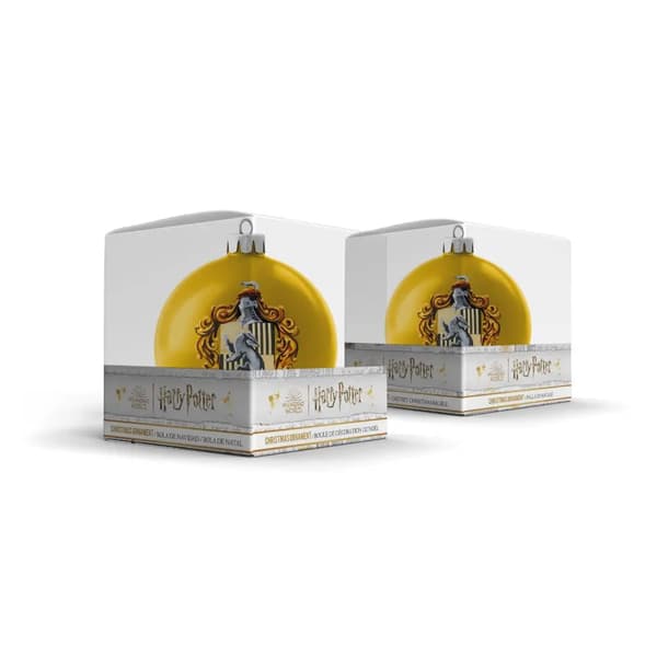 Harry Potter Hufflepuff joulupallo
