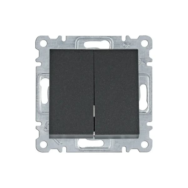 Hager Lumina Serie/Kage Stik sort WL0043