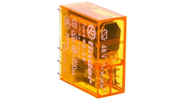 Finder-minirele 2P 8A 48V AC (40.52.8.048.0000)