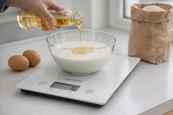 ESPERANZA DIGITAL KØKKENVÆGT LEMON HVID