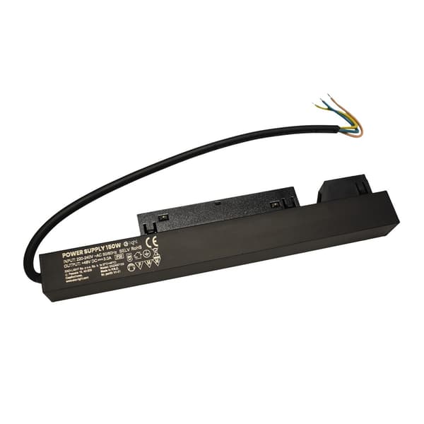 Strømforsyning til MAGNETISK SKINNE 150W 48V SLIM