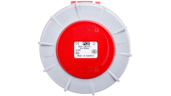 Bærbar stikkontakt GP634, 63A/4P 400V IP67