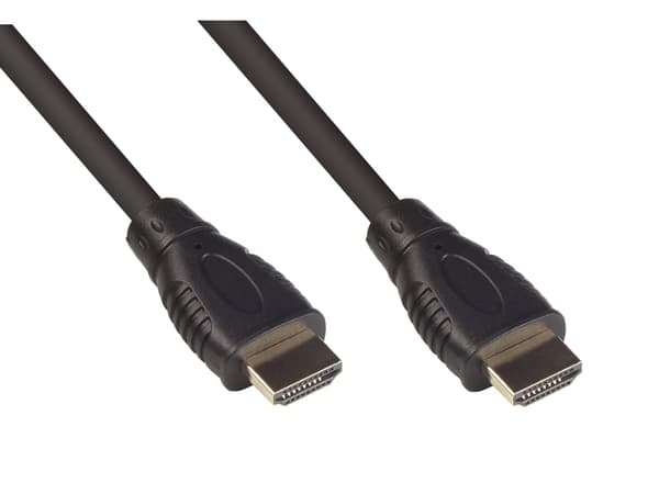 Alcasa Alcasa 4520-050 Kabel HDMI 5 m HDMI Type A (Standard) Sort