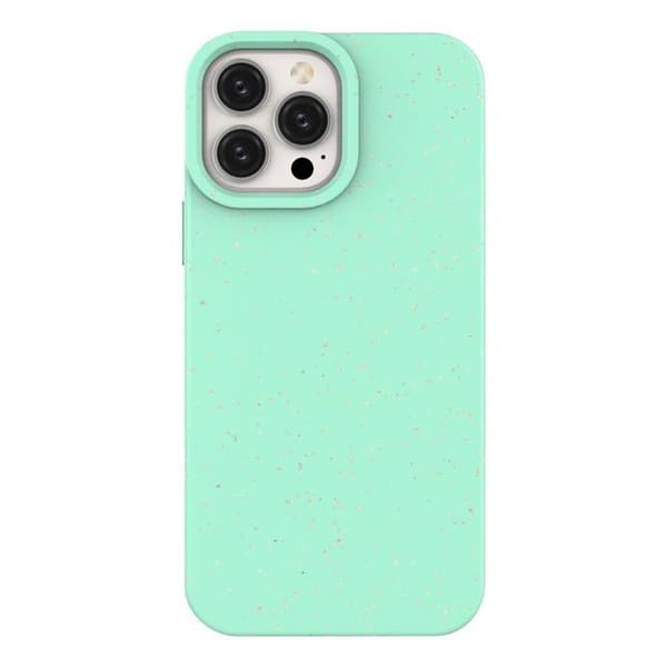 Eco Case Cover til iPhone 14 Plus Silikonecover nedbrydeligt mintgrøn