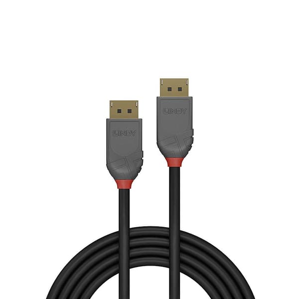 DisplayPort-kaapeli LINDY 36483 3 m Musta