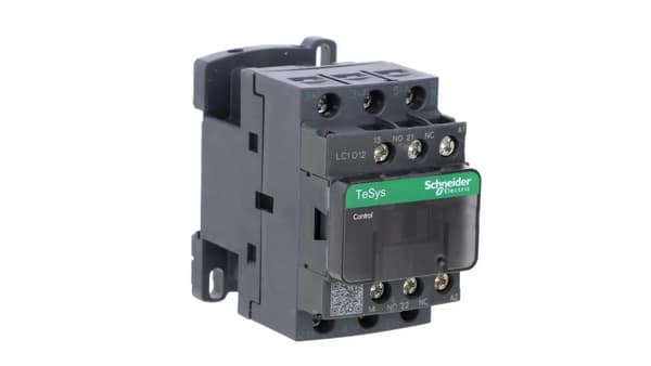 TeSys Deca effektkontaktor 12A 3P 24V AC 1Z 1R LC1D12B7