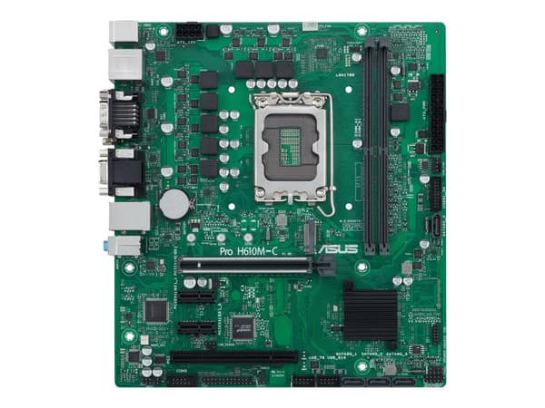 ASUS Bundkort Pro H610M-C-CSM - micro ATX - Socket LGA1700 - Intel H610