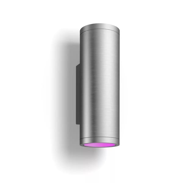 Philips Hue AppearWaca EU vägglykta inox 2x8