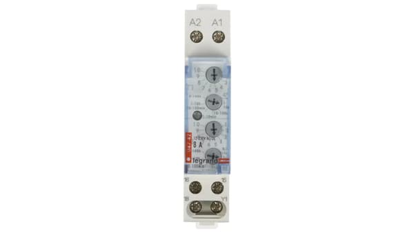 Legrand Tidsrelä 1P 8A 0.1sek-100h 12-230V AC/DC (004742)