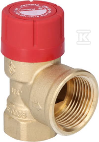 SIKKERHEDSVENTIL 3/4\" 3 BAR PRESCOR