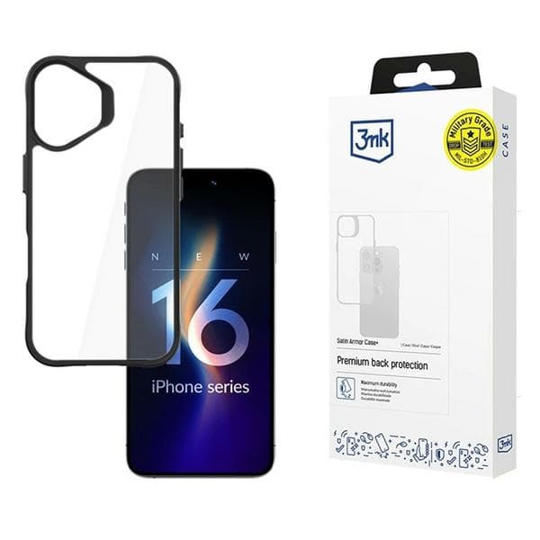3MK 3mk Satin Armor Case+ pro Apple iPhone 16 Plus