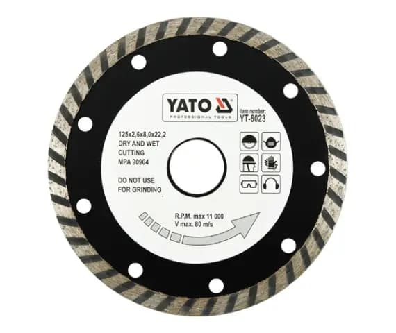 TIMANTTILEIKKUUTERÄ “TURBO” - 125MM