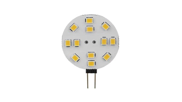 G4 12 led smd 2835 1.9W CW kallvit 12V DC