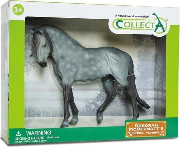 Collecta KON ANDALUSIAN STALLION DARK DAPPLE GREY 1:12 WINDOW BOX -figuuri