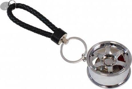 Nyckelring mTuning Fälg Nyckelring JR3 TE37 Silver