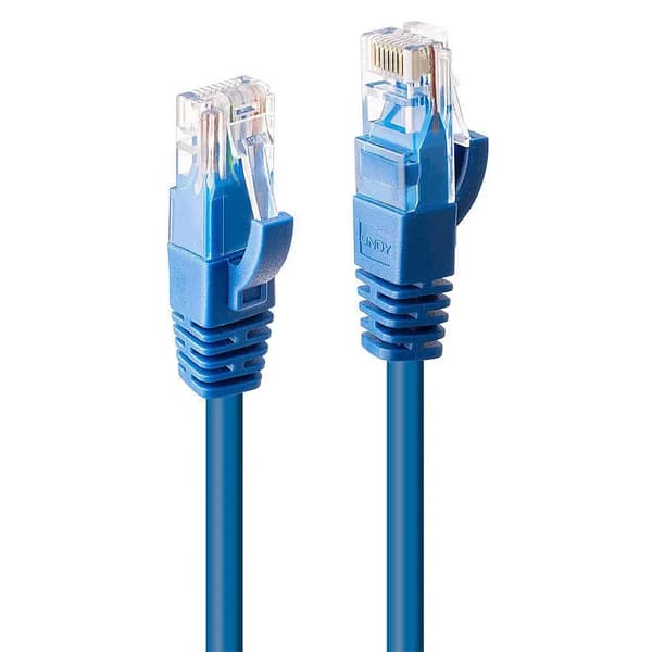 Lindy 2M Cat.6 U/Utp Kabel, Blå