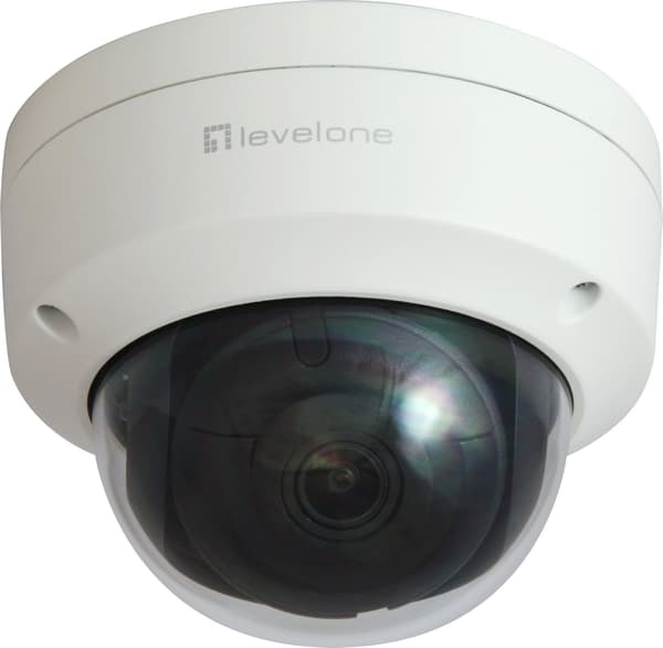 LevelOne iPCam FCS-3403 Dome Output 4MP H.265 IR 9W PoE