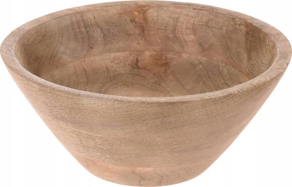 Excellent Houseware Mangotræsskål, Ø 20 cm, brun