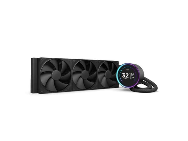 NZXT Kraken Elite 360 - processor væskekølesystem - med LCD-skærm