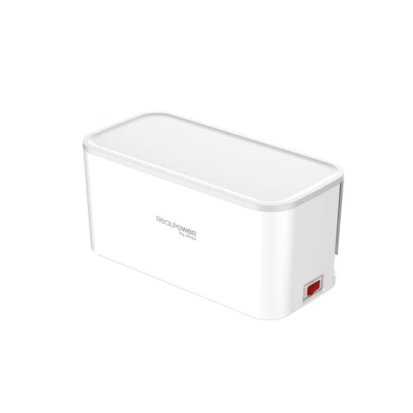 RealPower PowerBox 522+2xUSB-A/2xUSB-C pistorasiakuutio