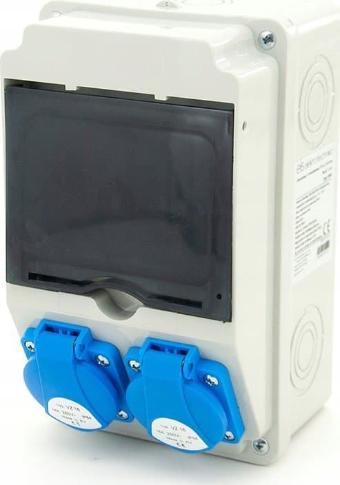Byggetavle, have 2*GS 230V + sikkerhed + diffuser + certificeret MID-tæller, 6NO21C00FL