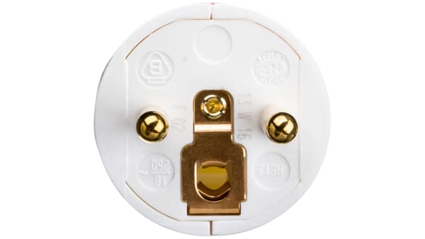 Legrand Bærbart stik 16A 2P+Z IP20 hvid (50101)