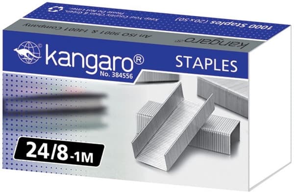 Hæfteklammer nr. 24/8-1M 1000 stk.