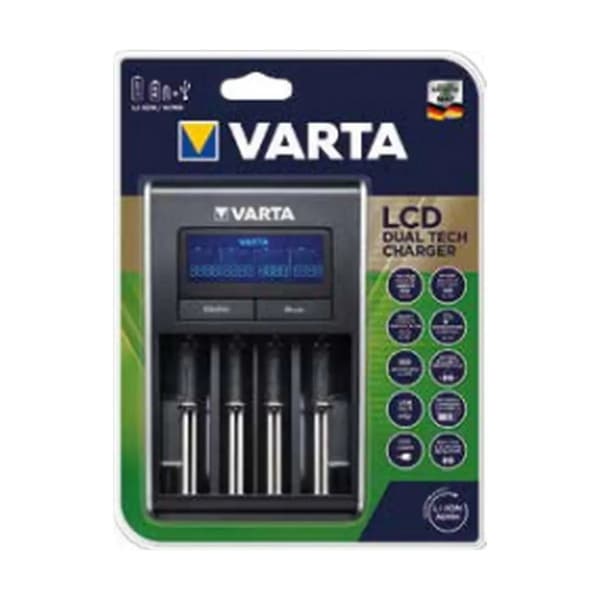 Oplader + genopladelige batterier Varta 57676 101 401 AA/AAA