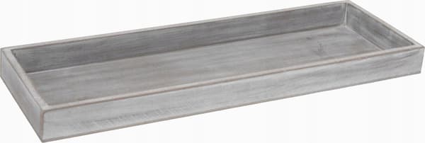 Home Styling Collection Dekorativ bricka, trä, 14 x 40 cm,
