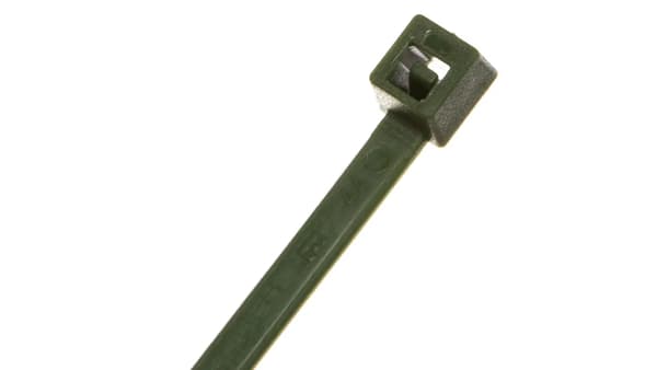 Nippuside vihreä 200x3,5mm 5214VE BMGR2036 /100kpl /