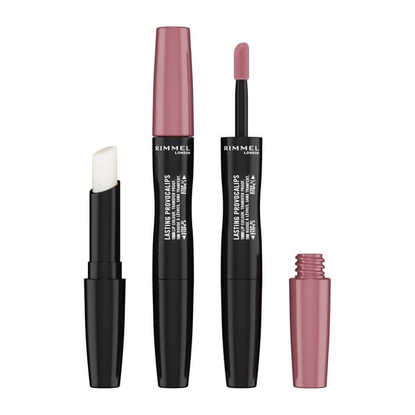 skimrande läppstift Rimmel London Lasting Provocalips 400-grin & bare it (2,3 ml)