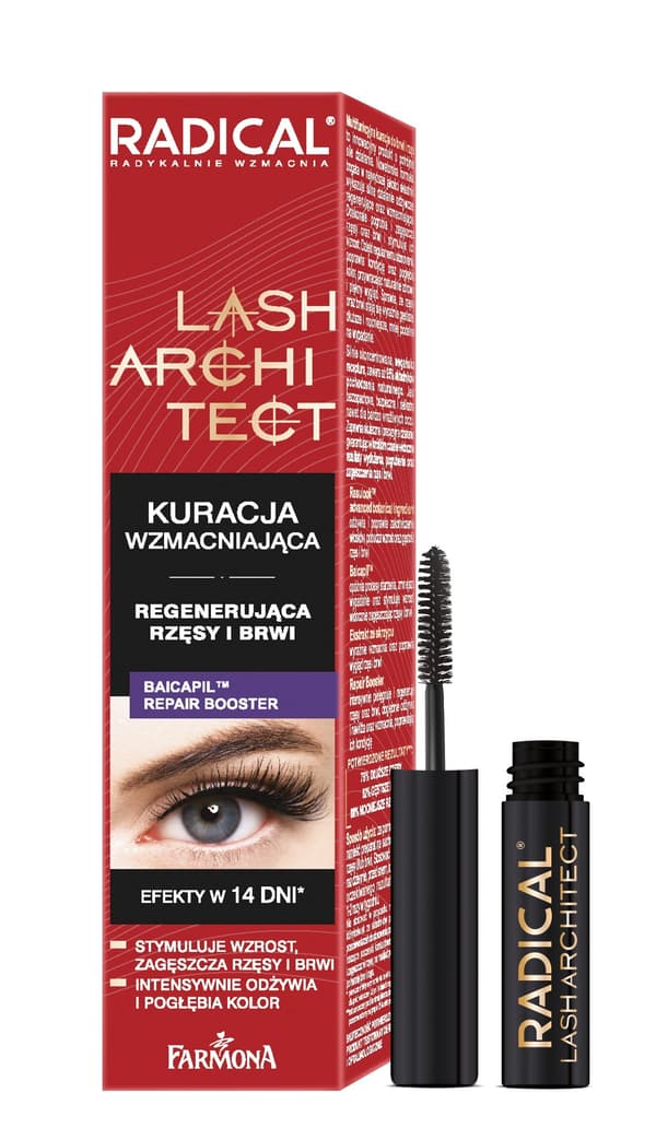 Farmona Radical Lash Architect Stärkande Behandling - Regenererande Ögonfransar och Ögonbryn 5ml