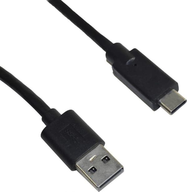 USB-kaapeli Msonic USB-A - USB-C 1 m musta (MLU536)