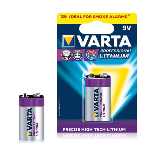 1 Varta Ultra Lithium 9V-Block 6 LR 61