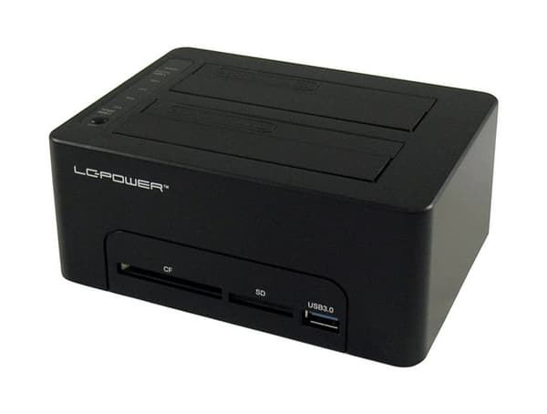 LC Power LC-DOCK-U3-CR - HDD-dockningsstation - SATA - USB 3.0