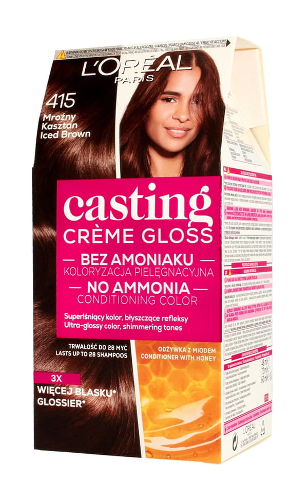 Casting Creme Gloss -hiusväri nro 415 Frost Chestnut