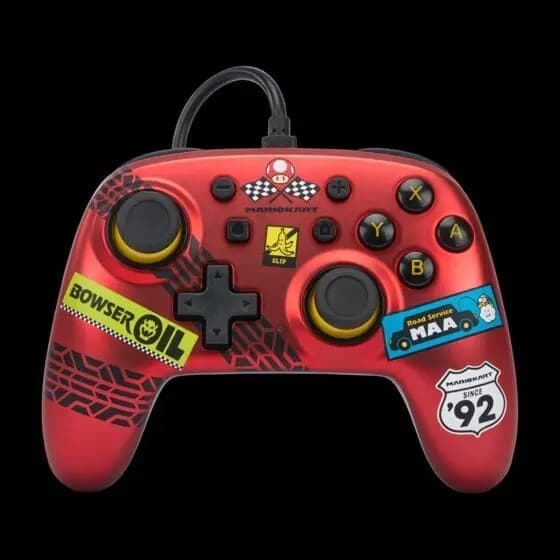 Pad Powera POWera SWITCH Pad Wired NANO Mario Kart: Racer Red