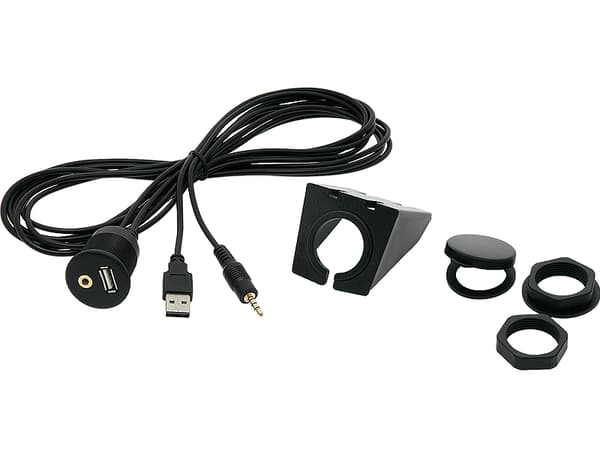 Sam.zl.mont.usb+ aux-stik med stativ