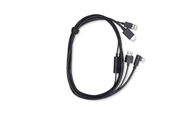 Kaapeli USB Wacom USB-A + USB-C - USB-A + HDMI Musta (ACK44506Z)