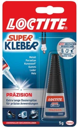 Loctite Superlim Precision, 5g flaska, 9H LTF1C