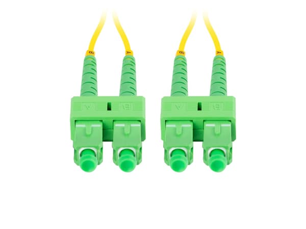Lanberg Light Flow SM SC/APC - SC/APC 10,0m gul