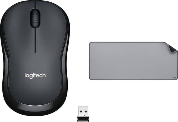 Logitech M220 Silent Mouse (910-004878) + Studio Series - MELLANGRA (956-000052)