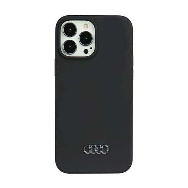 Audi silikonecover iPhone 13 Pro Max 6,7\" sort/sort Hardcase AU-LSRIP13PM-Q3/D1-BK