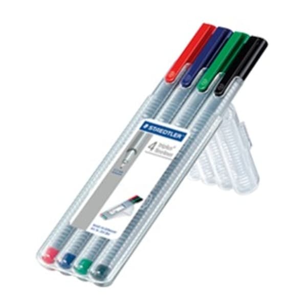 Triplus 0,3 mm fineliner 4 färger STAEDTLER