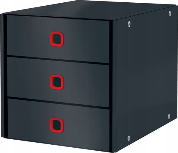 Leitz Förvaringslåda med 3 lådor Leitz CS Cosy grå