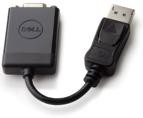 DELL 492-11715 videokaapeli-adapteri DisplayPort VGA Musta