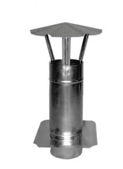 VENTILATIONSPEJS GALVANISERET MED 150MM PLADE