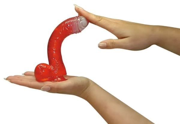 Zelum vibrator realistisk med sugekop 15c
